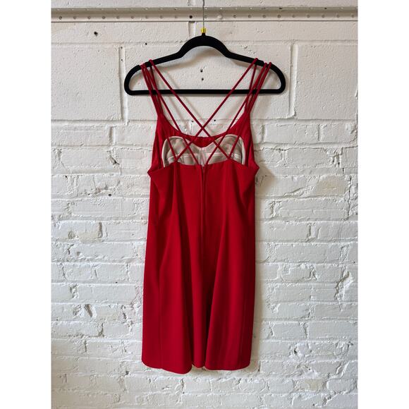 Y2K Moda Intl‎ Red Dress Size M - Picture 10 of 10